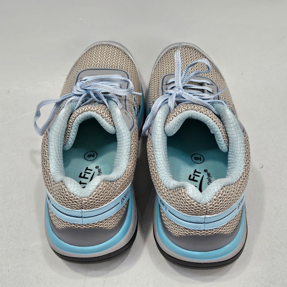 Gravity Defyer G-Defy Ion Women 9 Grey Blue TB9024FGU-M VersoShock Walking Shoes - Picture 12 of 14